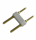 Коннектор для ленты 220V 2 pin (лента-вилка для монохромной ленты)